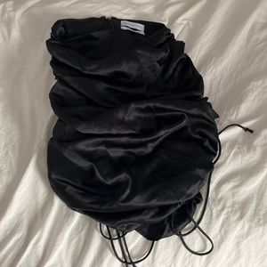 Urban silk black skirt size xs